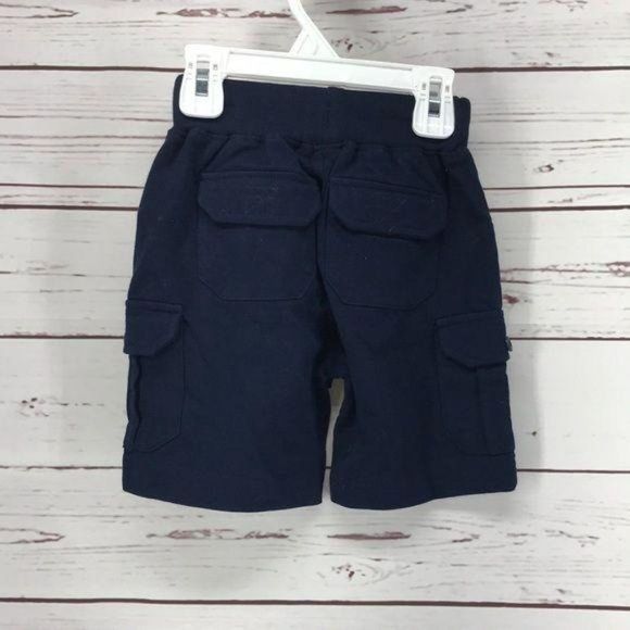 Jojo Mamane BeBe Navy Blue Infant Cargo shorts new - Picture 2 of 8